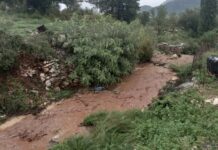 Σε κατάσταση επιφυλακής τα Πουλάτα λόγω της κακοκαιρίας