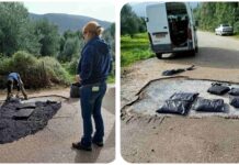 Αποκαταστάθηκε πλήρως η κυκλοφορία στην Επ. Οδό Σάμης – Πουλάτων