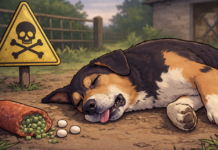 Καταγγελία για δηλητηρίαση σκύλου στα Πουλάτα. Σε κρίσιμη κατάσταση το ζώο.