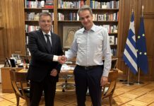 Η πορεία των έργων στην Κεφαλλονιά, στο επίκεντρο της συζήτησης Μητσοτάκη – Καππάτου