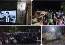 Μία όμορφη κινηματογραφική βραδιά εχθές στα Πουλάτα